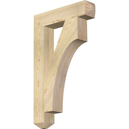 Ekena Millwork Westlake Craftsman Rough Sawn Bracket, Douglas Fir, 4"W x 20"D x 32"H BKT04X20X32WTL04RDF